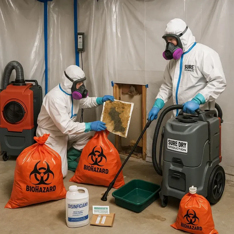Contaminated Water Handling Protocols process in Yorktown, TX