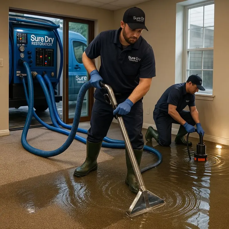 Water Extraction and Removal process in Yorktown, TX